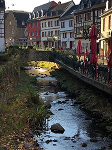 Die Erft in Bad Münstereifel