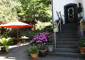Terrasse im Garten
